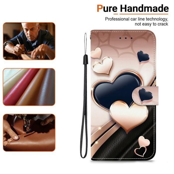 OEM - Samsung Galaxy S26 / S26 Pro Fodral Äkta Läder Ställ - Love
