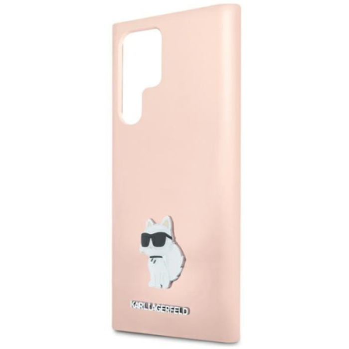 KARL LAGERFELD - Karl Lagerfeld Galaxy S23 Ultra Mobilskal Silikon Choupette