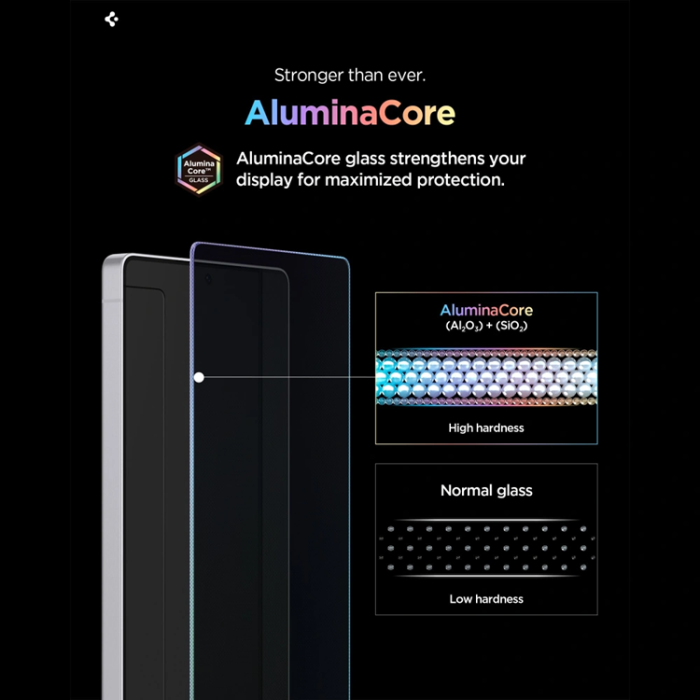 Spigen - [2-Pack] Spigen Skärmskydd Härdat Glas För Galaxy S26 EZ Fit Pro AC Privacy