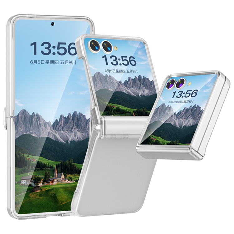 Galaxy Z Flip7 Mobilskal Hinge Protection - Clear | 2353 | AlltMobil