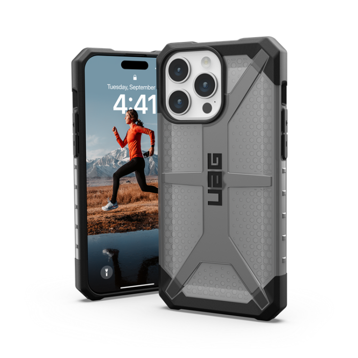 UAG - UAG iPhone 15 Pro Max Mobilskal Plasma - Ash