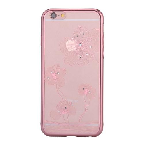 Comma Skal med Swarovski-stenar till Apple iPhone 6(S) Plus - RoseGold | 2353 | AlltMobil