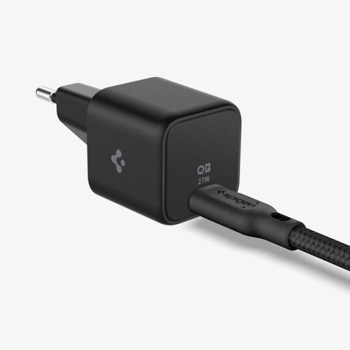 UTGATT - Spigen Nätverk Laddare Arcstation PD27W - Svart