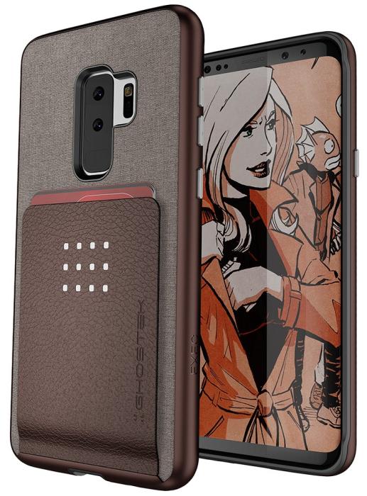 UTGATT4 - Ghostek Exec 2 Skal till Samsung Galaxy S9 Plus - Brun