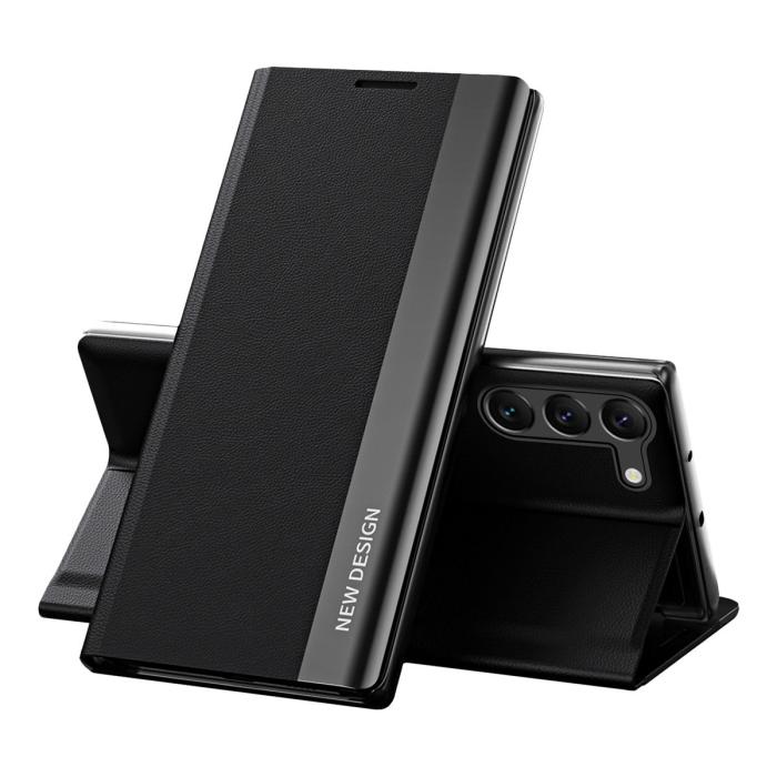 OEM - Galaxy S23 Plus Fodral Sleep Pro Flip - Svart