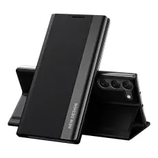 OEM - Galaxy S23 Plus Fodral Sleep Pro Flip - Svart