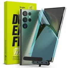 Ringke - [2-Pack] Ringke Galaxy S23 Ultra Härdat Glas Skärmskydd - Clear
