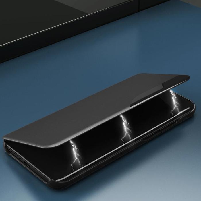 OEM - Galaxy S23 Fodral Eco-Leather View - Svart