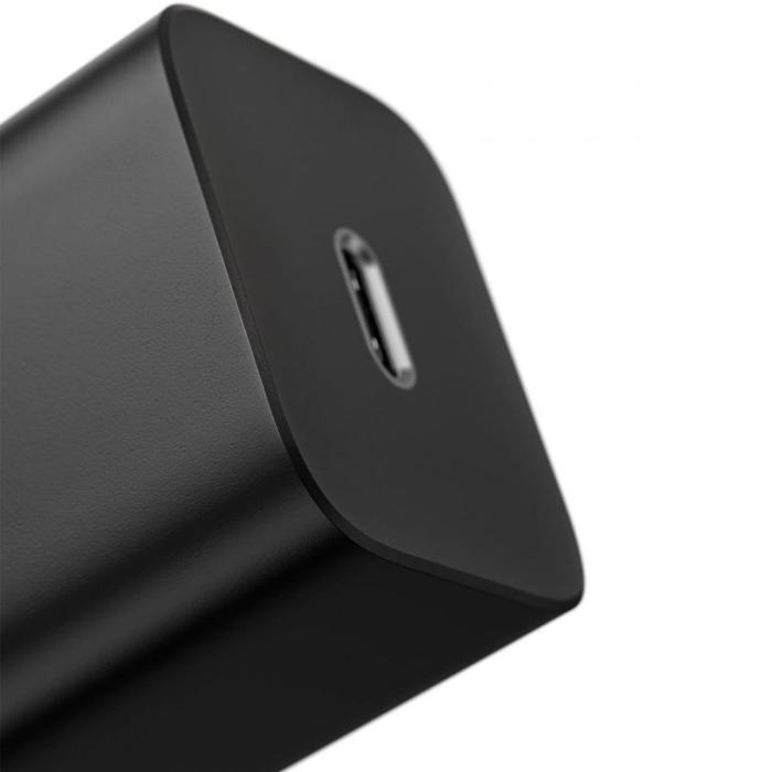 BASEUS - Baseus Super snabbladdare 20W + Lightning Kabel - Svart