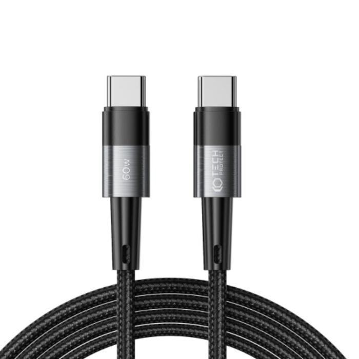Tech-Protect - Tech-Protect USB-C till USB-C kabel Ultraboost 2m - Grå