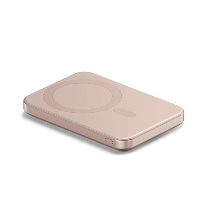 Satechi - Satechi Qi2 MagSafe Powerbank 5000mAh med Stativ - Desert Rose