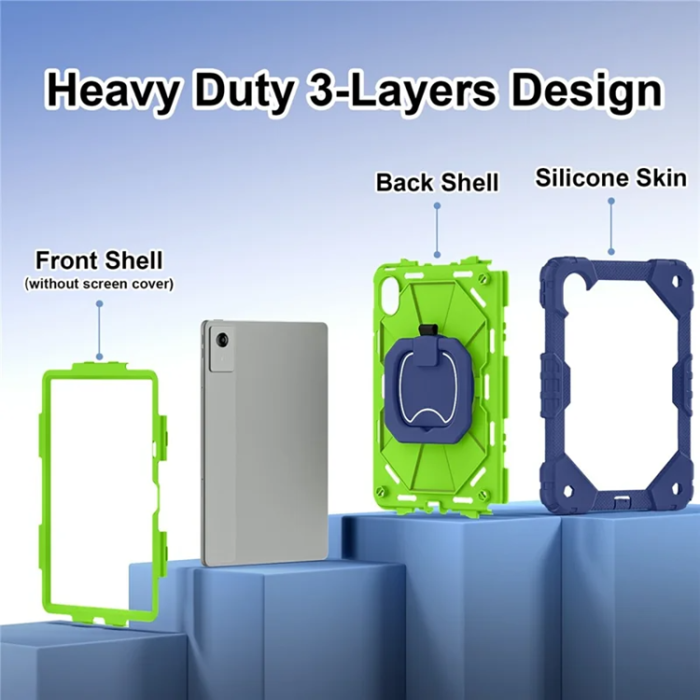 A-One Brand - Lenovo M11/Idea Tab Mobilskal Silikon Kickstand