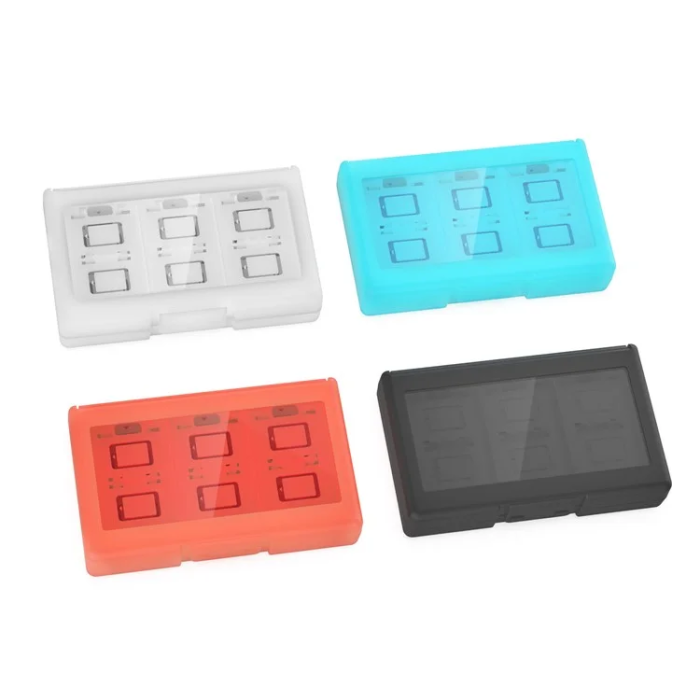 Dobe - Dobe Nintendo Switch 2 Fodral för Game Card - Röd
