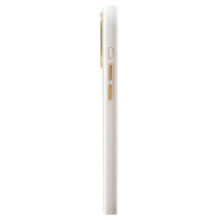 UNIQ - UNIQ iPhone 15 Pro Halsbandsskal Magsafe Coehl Creme - Ivory
