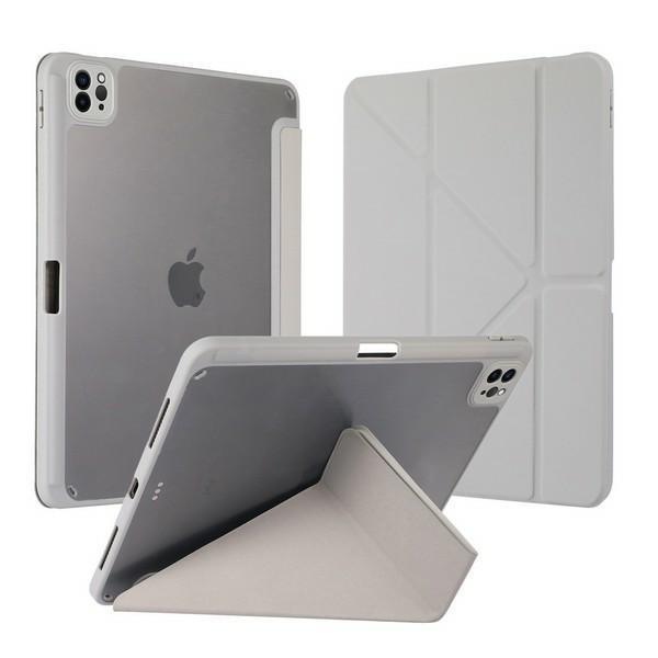 iPad Pro 11" (2024) Fodral Smart Stand - Vit