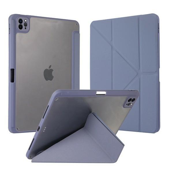 iPad Pro 13" (2024) Fodral Smart Stand - Marinblå
