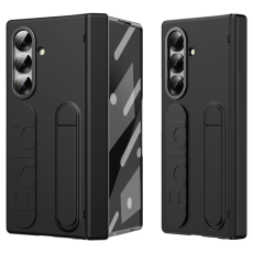A-One Brand - Galaxy Z Fold 7 Mobilskal Kickstand Armband - Svart