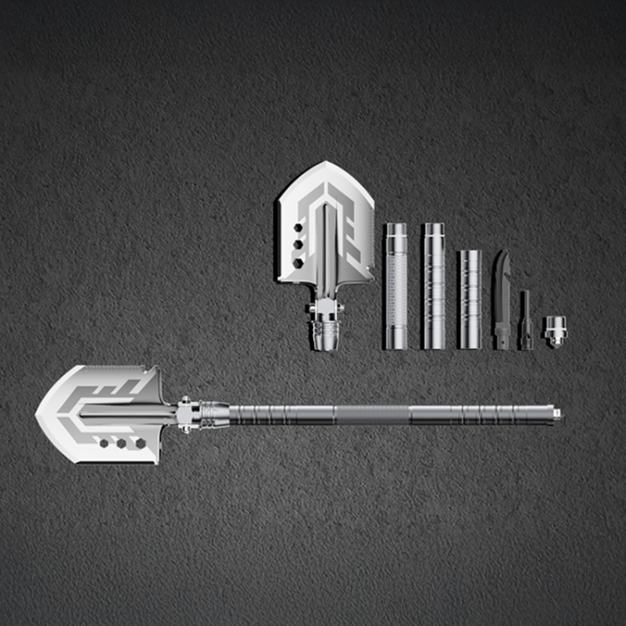 Wozinsky - Wozinsky överlevnad Bushcraft Spade Kniv Brytare Flinta Visselpipa Harpun