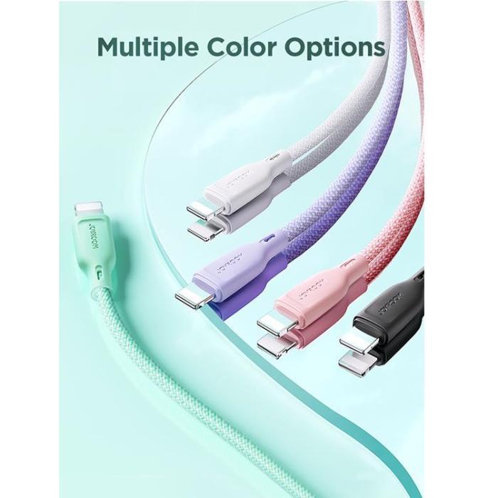Joyroom - Joyroom USB-C till USB-C kabel 1m PD 60W - Svart
