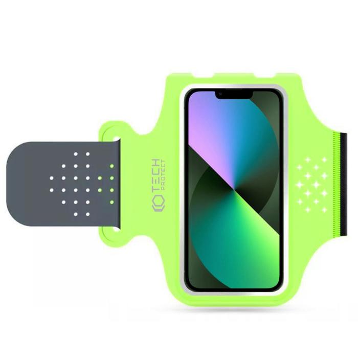Tech-Protect - Universal Sport Armband M1 - Grön lime