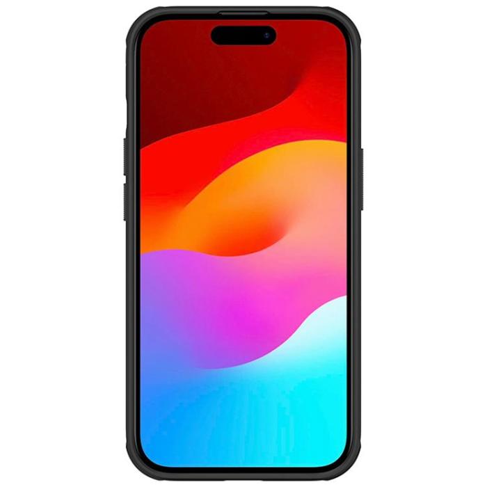 Nillkin - Nillkin iPhone 15 Plus Mobilskal Super Frosted Shield Pro Svart