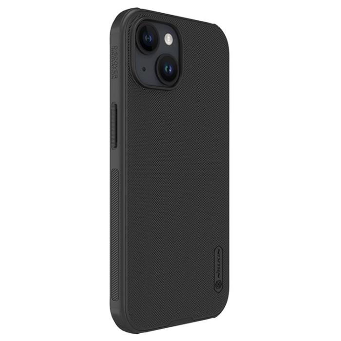 Nillkin - Nillkin iPhone 15 Plus Mobilskal Super Frosted Shield Pro Svart