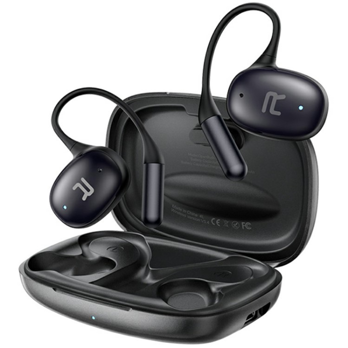 Remax - REMAX TWS In-Ear Hörlurar Bluetooth ANC Openbuds P20 - Svart