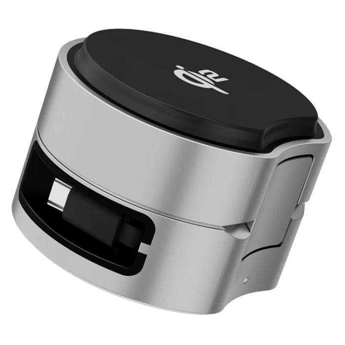 A-One Brand - B30 3-in-1 Foldable Magnetisk Trådlös Laddare Qi2 15W med Kabel 80cm