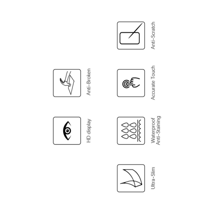 HAT PRINCE - [1-Pack] ENKAY Galaxy Watch 4 Classic (42mm) Härdat Glas Skärmskydd