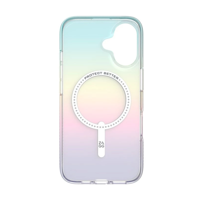Zagg - Zagg iPhone 16 Plus Mobilskal MagSafe Milan Snap - Iriserande