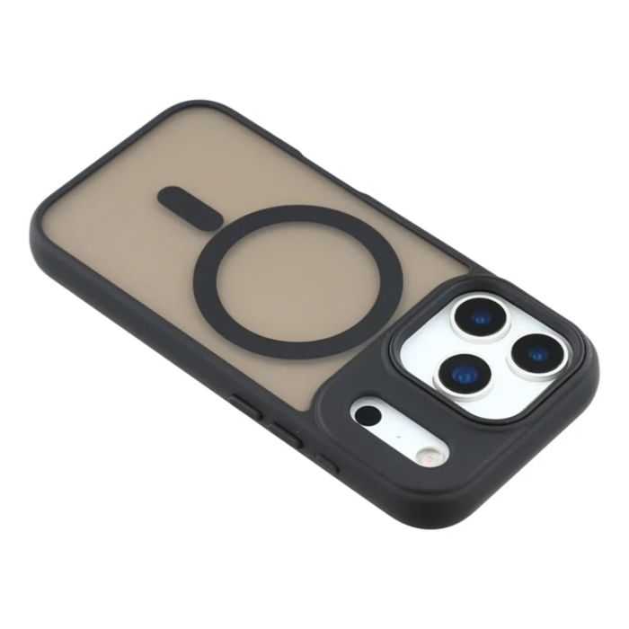A-One Brand - iPhone 17 Pro Max Mobilskal MagSafe Skin Touch - Svart