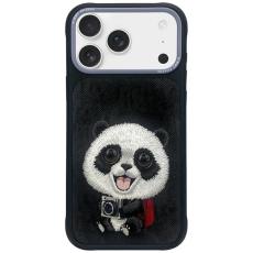 NIMMY - Nimmy iPhone 17 Mobilskal Big Eyed Pet 2.0 Panda - Svart