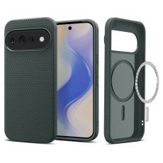 Spigen - Spigen Mobilskal F&ouml;r Google Pixel 11 Pro XL Magsafe Liquid Air - Abyss Gr&ouml;n