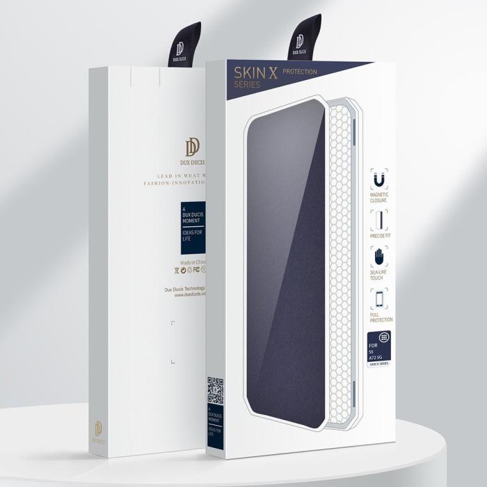 Dux Ducis - Dux Ducis Skin X Plånboksfodral Samsung Galaxy A72 4G - Blå