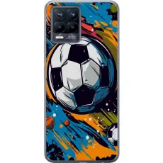 Gustaf - Mobilskal till Realme 8 med Fotbollar