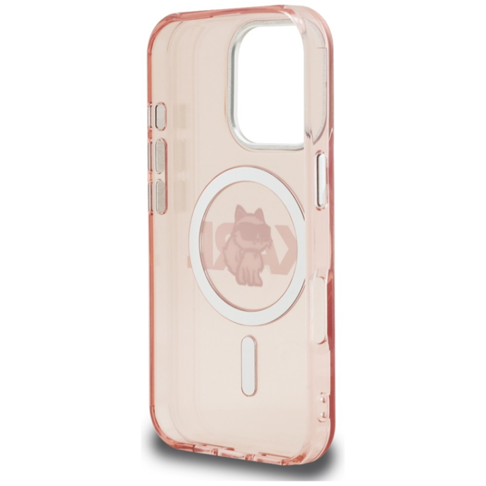 KARL LAGERFELD - KARL LAGERFELD Mobilskal För iPhone 16 Pro Max MagSafe IML Choupette Sketch