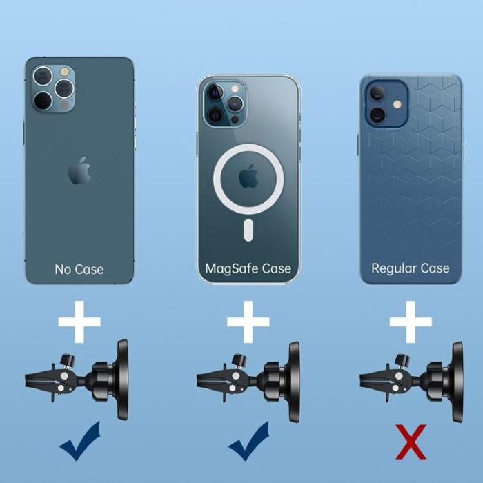 UTGATT1 - Choetech Magnetisk Billuftventilfäste För iPhone - Svart