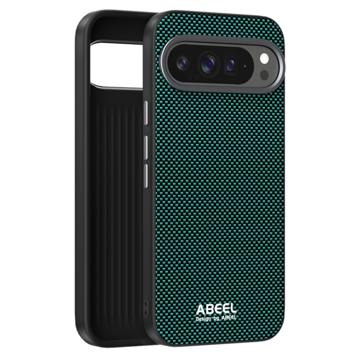 ABEEL - ABEEL Google Pixel 10/10 Pro Mobilskal MagSafe Printed - Grön