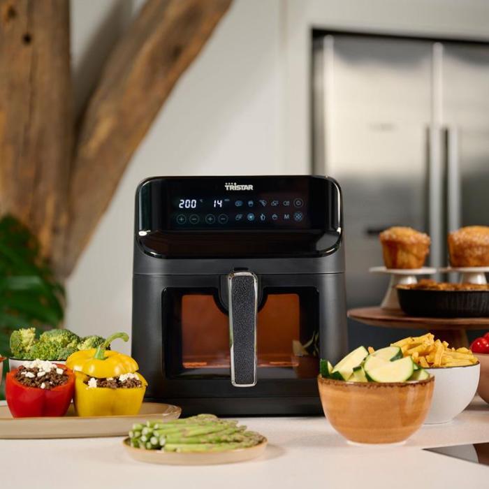 Tristar - Tristar Varmluftsfritös med fönster 6.2L 1350W - FR-9037