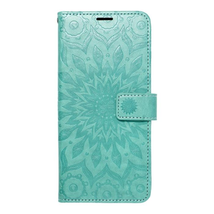 Forcell - Forcell MEZZO Plånboksfodral till Samsung Galaxy S22 Grön