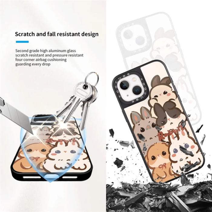 A-One Brand - iPhone 15 Mobilskal MagSafe Aluminium Silikon