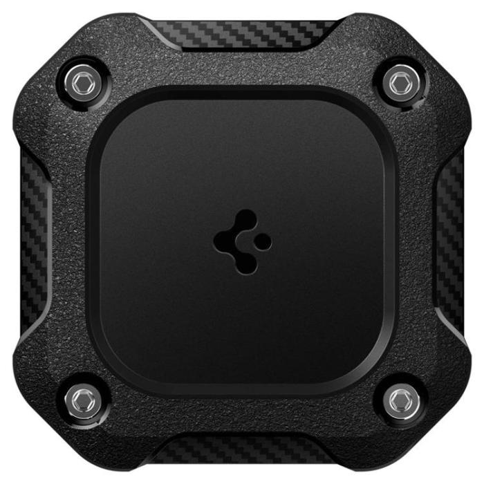Spigen - Spigen Apple Airtag 1/2 Skal Tough Armor - Svart