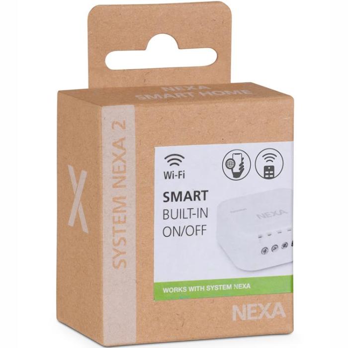 Nexa - Nexa Smart Inbyggnadsmottagare På/Av 1800W System Nexa 2 WiFi/433