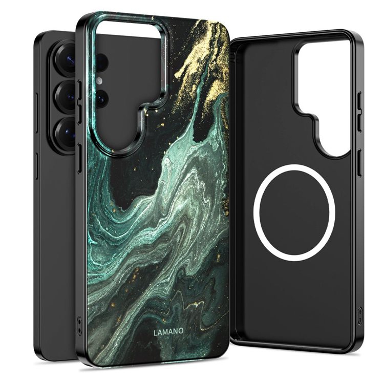 Tech-Protect Mobilskal För Galaxy S26 Ultra MagSafe Lamano - Verde Aura | 2353 | AlltMobil