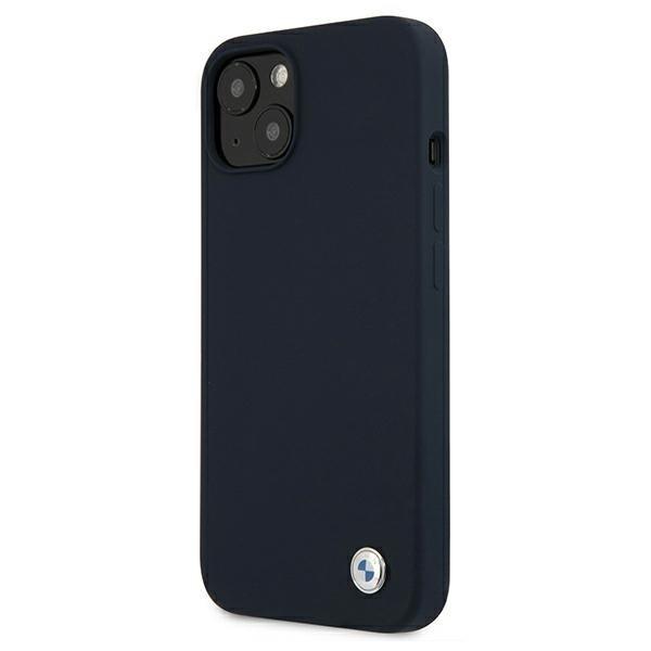 BMW Silicone Signature Skal iPhone 13 Mini - Navy Blå | 2353 | AlltMobil
