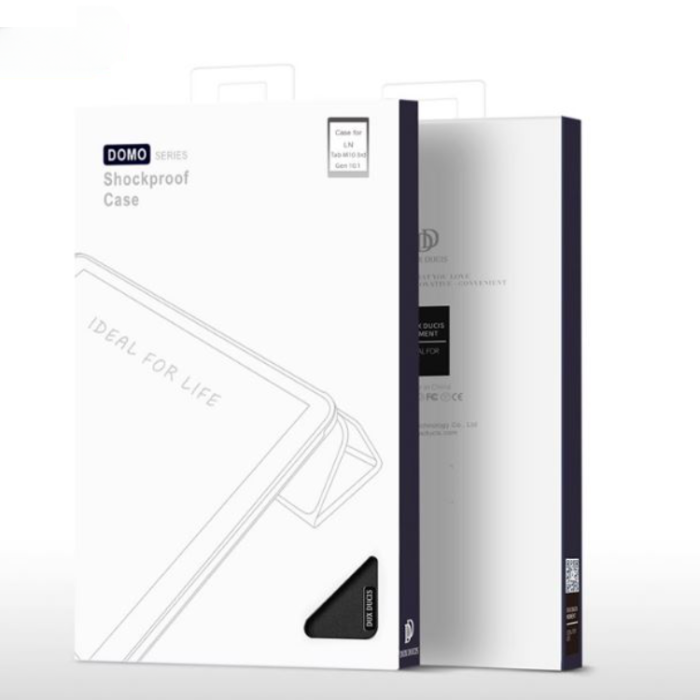 Dux Ducis - Dux Ducis Lenovo Tab M10 (Gen 3) 10.1 Fodral DOMO Folio Flip - Svart