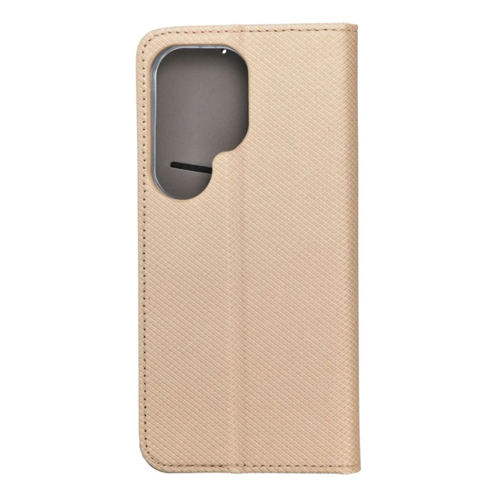A-One Brand - Plånboksfodral För Galaxy S26 Ultra Smart - Guld