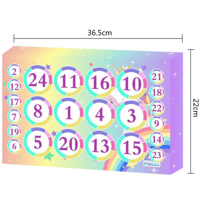 Adventskalender - Adventskalender 2023 - Slime Adventskalender Julkalender Julleksaker