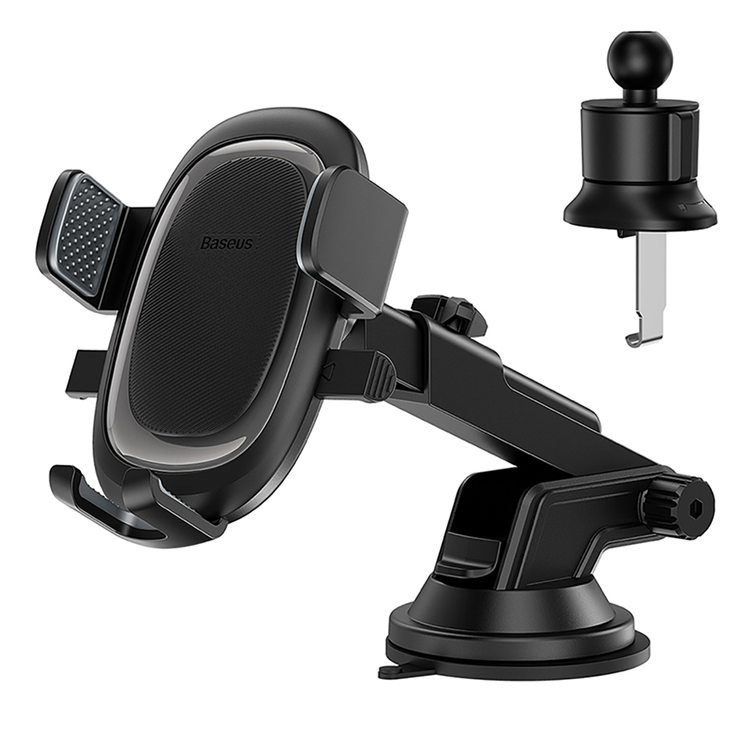 Baseus Clamp-on Bilhållare med Sugkopp/Krok för Luftventil UltraControl Pro | 5566 | AlltMobil