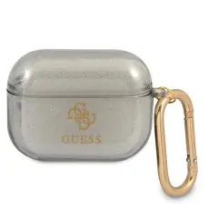 Guess - Guess Glitter Collection Skal AirPods Pro - Svart